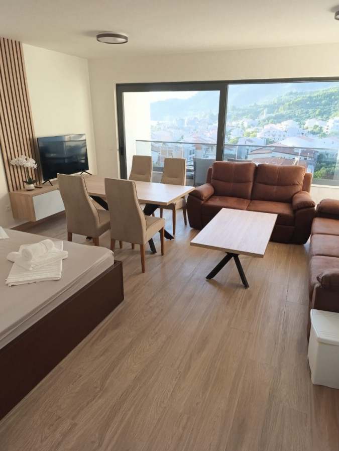 Studio Apartment 2+1, Apartments Lux in Tučepi mit Meerblick, Aufzug und Garage, Dalmatien - Kroatien Tučepi