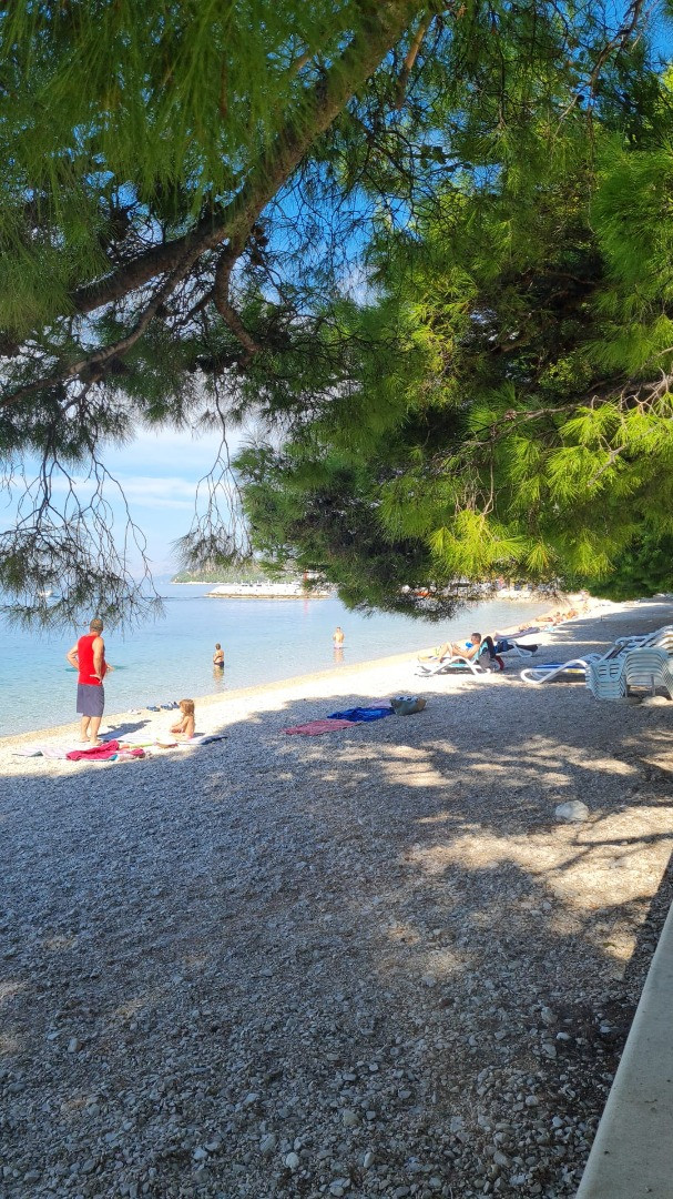 Au&szlig;enbereich, Apartments Lux in Tučepi mit Meerblick, Aufzug und Garage, Dalmatien - Kroatien Tučepi